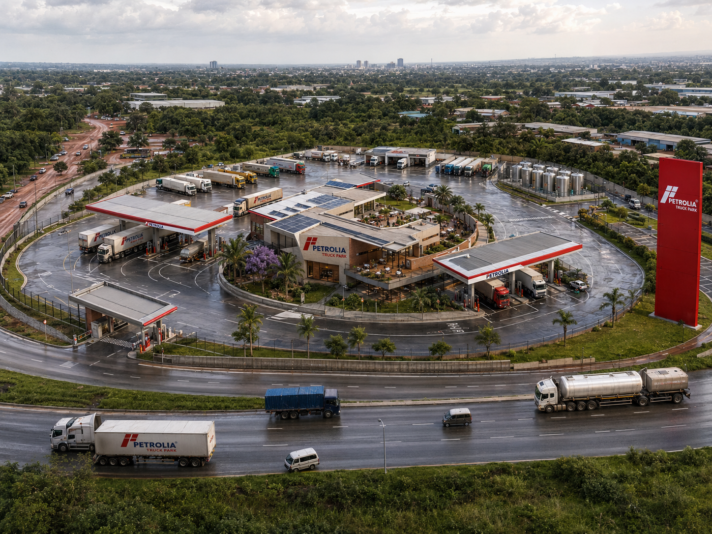 Lusaka concept Truck Stop